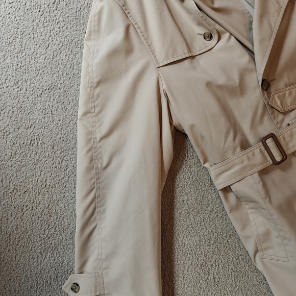 Vintage Christian Dior Monsieur 46 XL Classic Beige Trench Coat - Picture 3 of 16